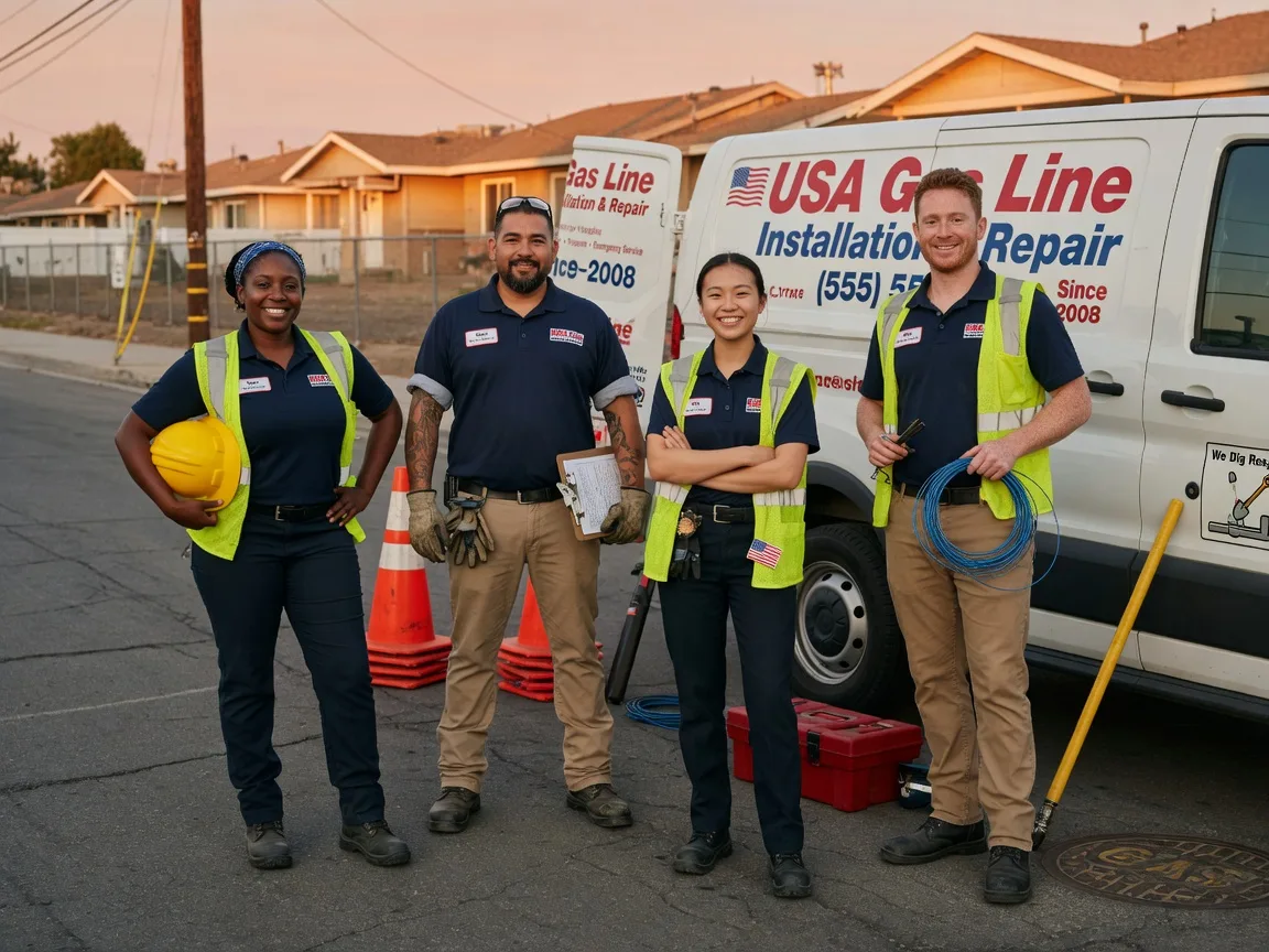 Gas Line Installation company in Dycusburg, KY